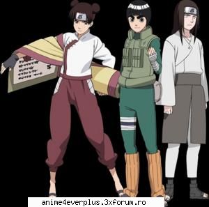 Naruto vs Sasuke - tenten neji si lee la 16 ani - Naruto